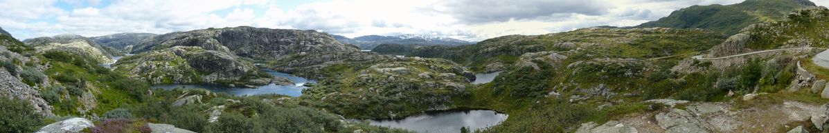 Eine Hochebene in Norwegen