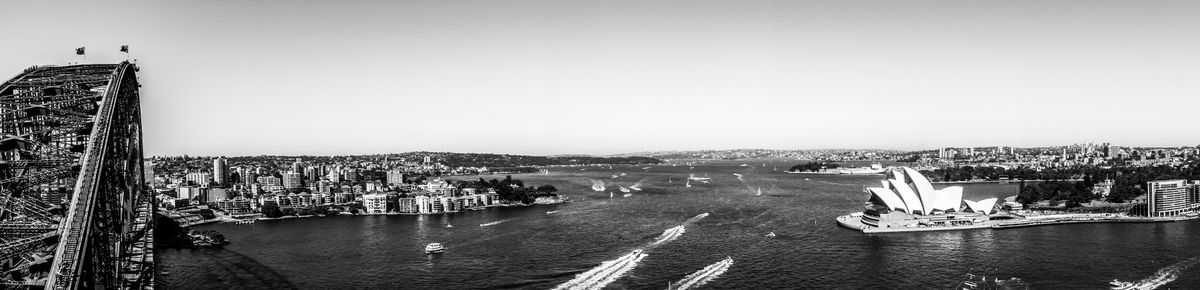 View from one of the Towers of the Harbour-Bridge - Made with a Sony Nex7