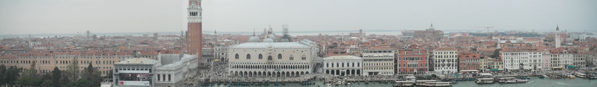 Venedig vom Canal aus gesehen