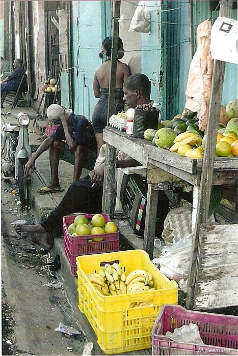 rue marchande à Puerto Plata