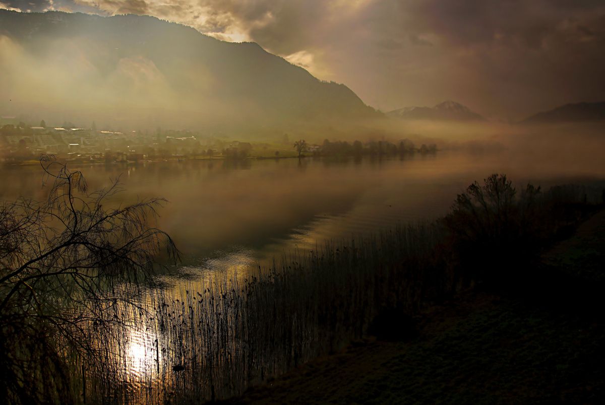 sonne, nebel, wolkenspiel